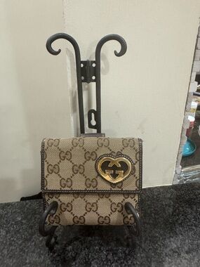 Authentic Gucci Beige/Brown GG wallet